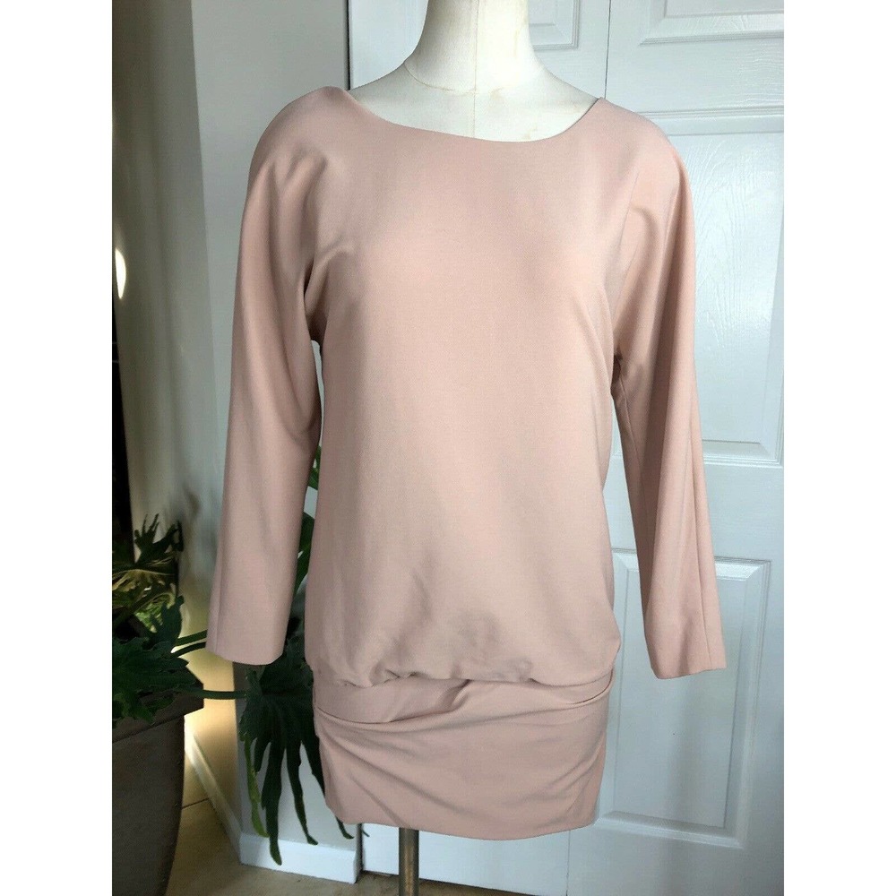 JAY AHR Open Back Long Sleeve Cocktail Dress P